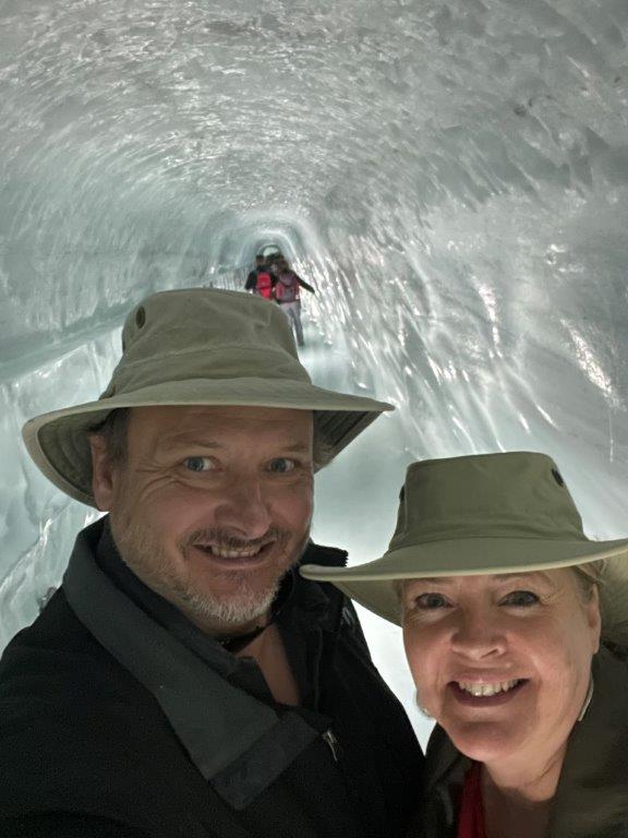 Inside a Glacier, Switzerland