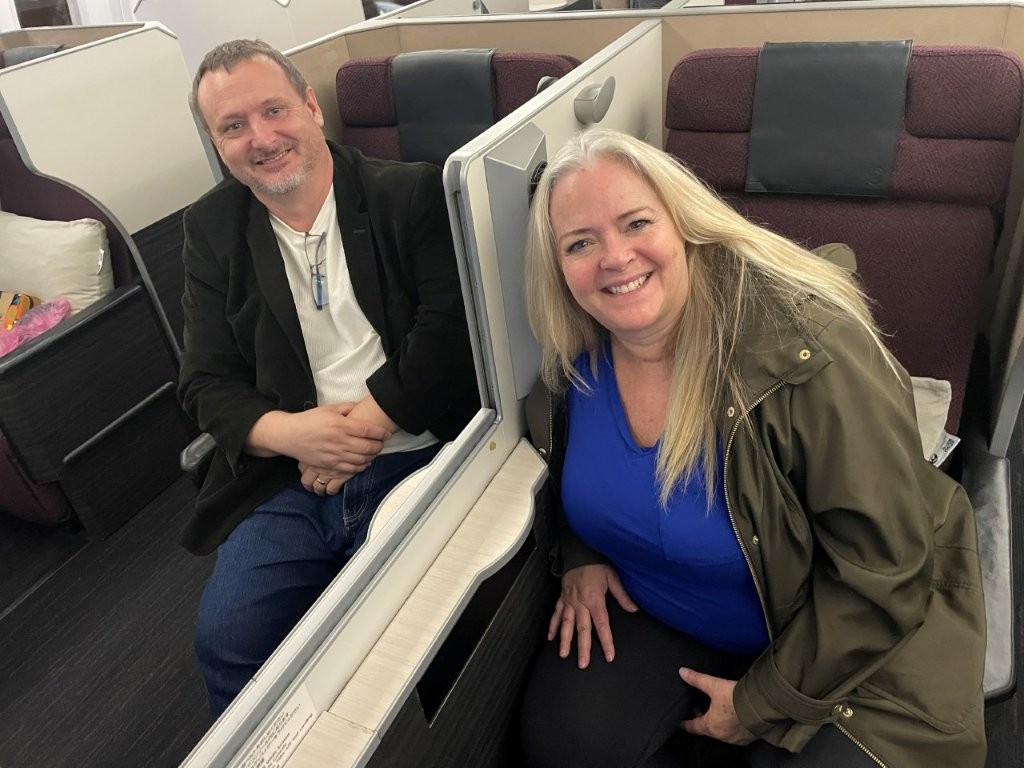 JAL 767 Business Class