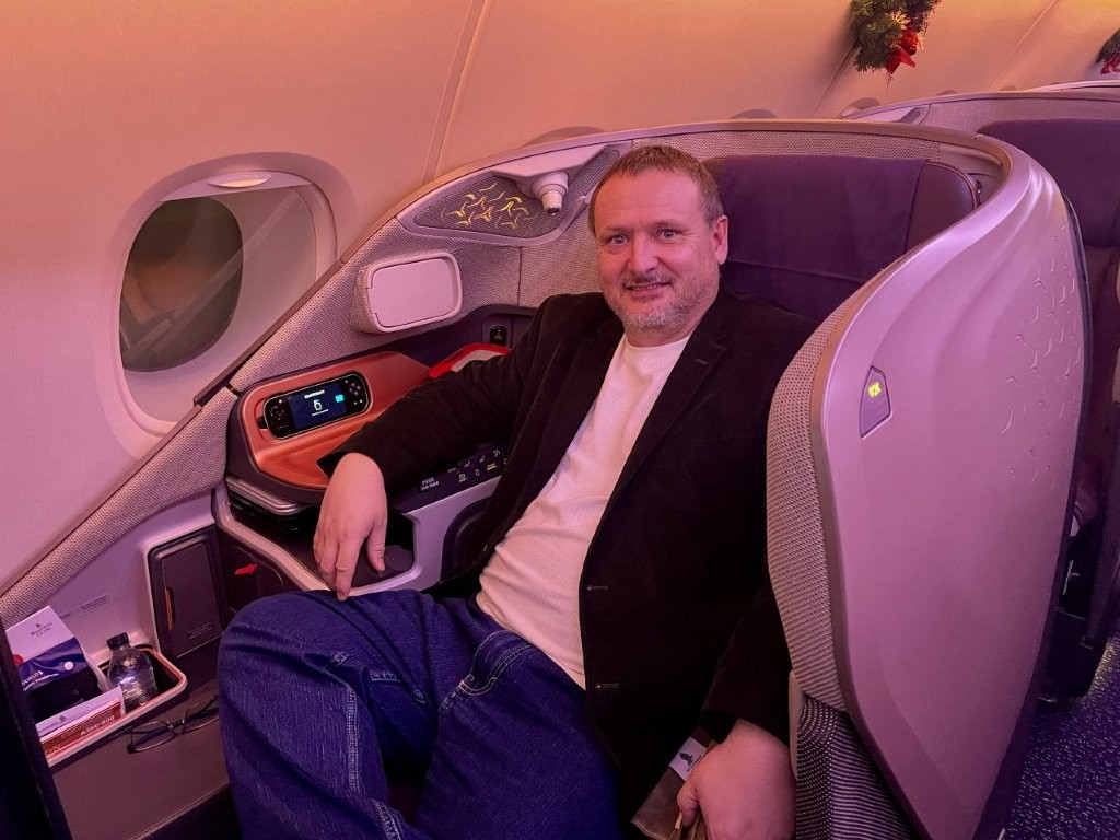Singapore A380 Business Class
